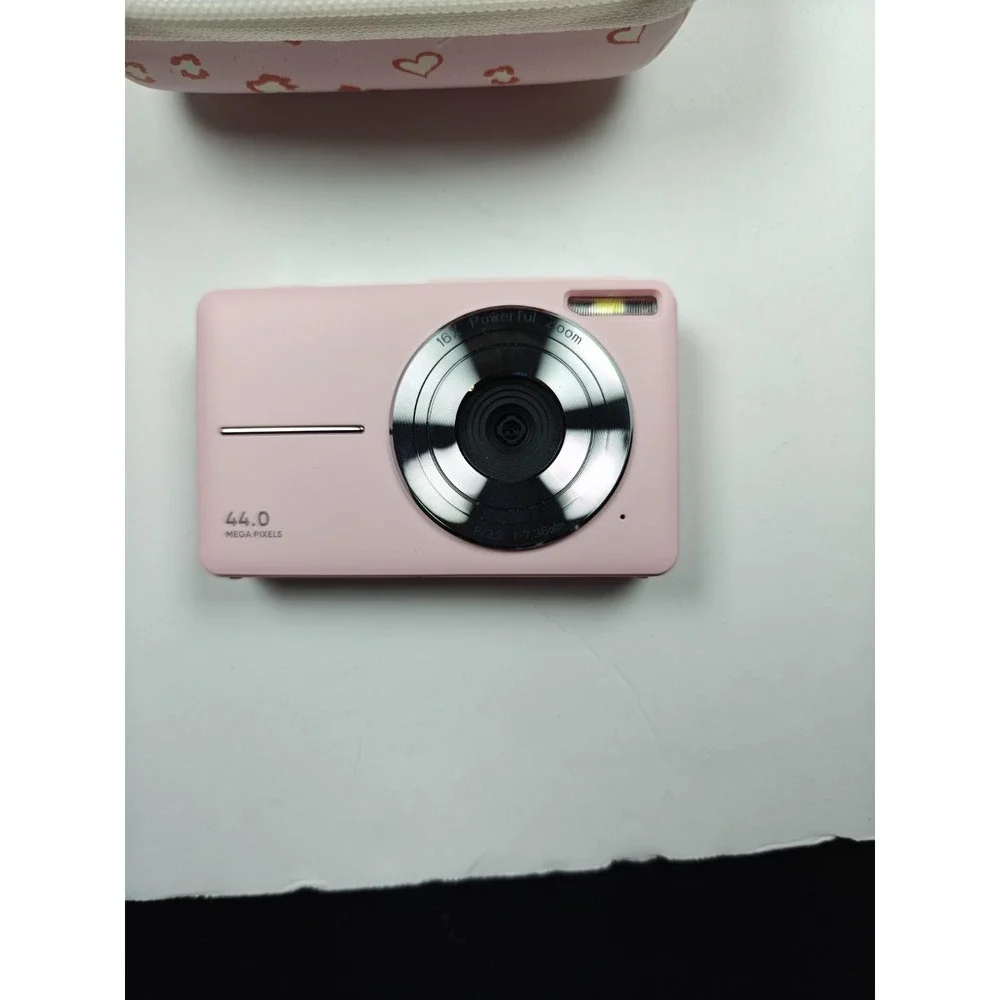 44 MP Digital Camera Boobowl Case Mem Card Charger No Instruction‎ Manual